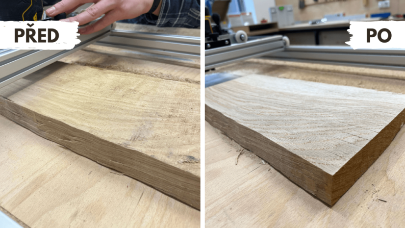 FlatMaster Mini - srovnávací frézovací stůl