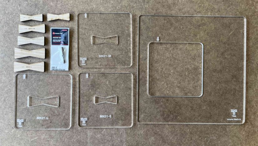 Motýlkář - set pro frézování