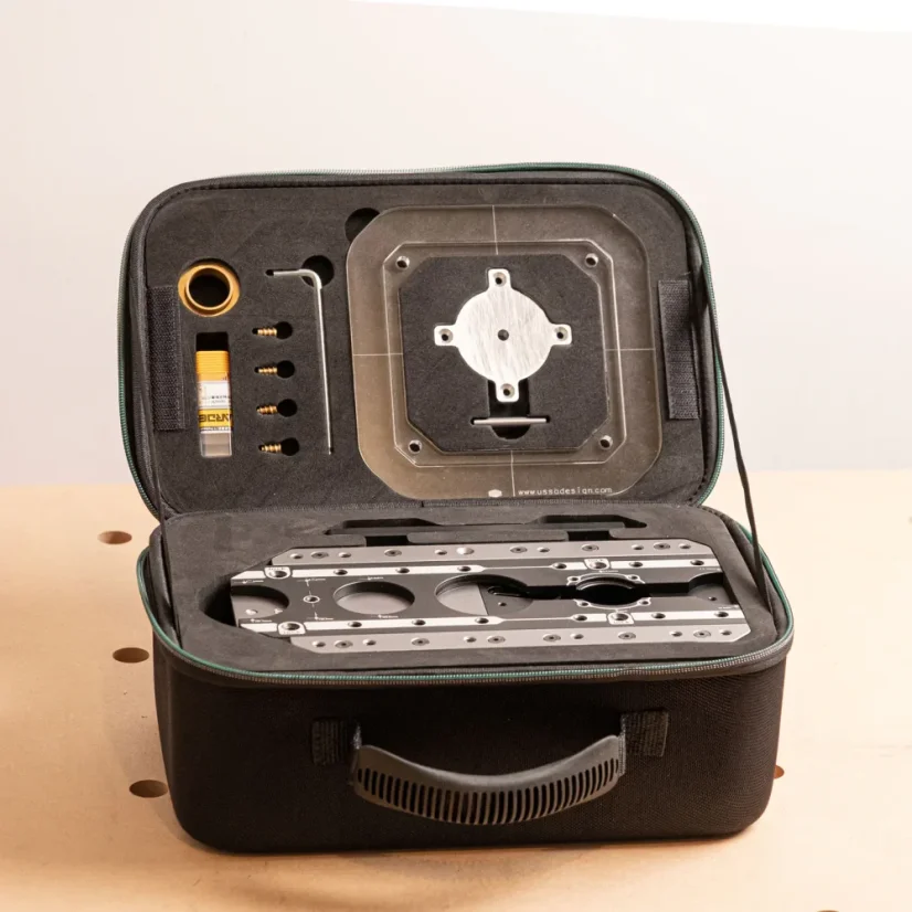 Multifunkční 10v1 základna pro ohraňovací frézky - Stav: Nové