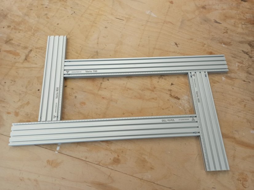 Vario 400 + 700 - Frézovací šablona