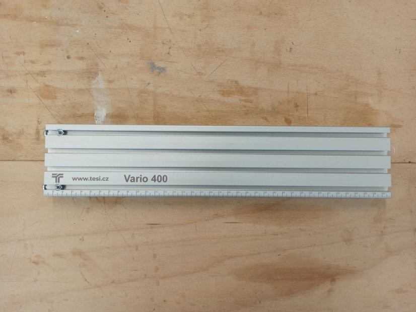 Hliníkový profil - 380 mm - se stupnicí