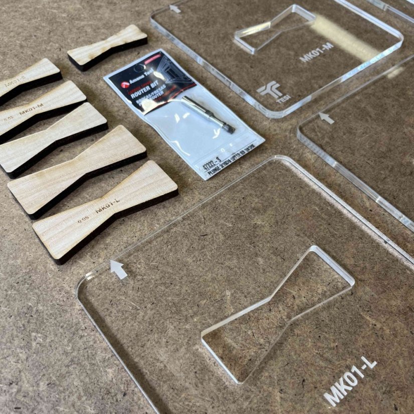 Motýlkář - set pro frézování