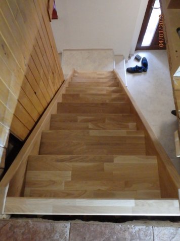 Výroba schodů pomocí frézovací šablony