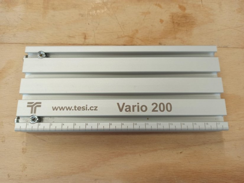 Hliníkový profil - 180 mm - se stupnicí