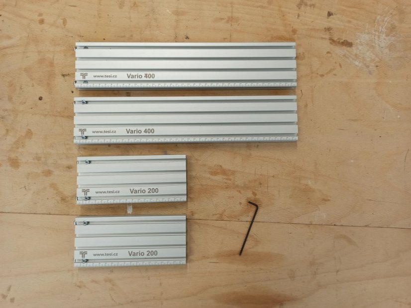 Vario 400 - Frézovací šablona