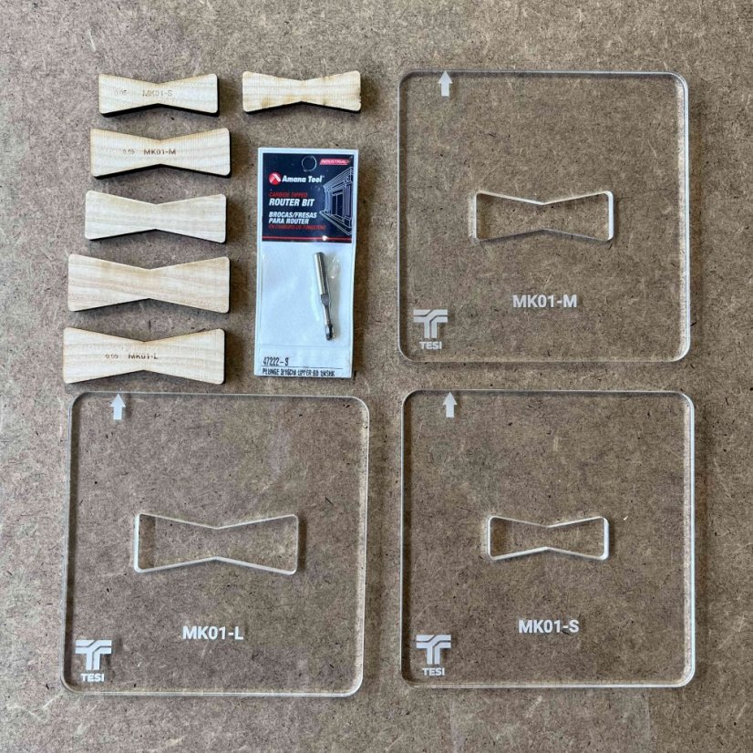 Motýlkář - set pro frézování